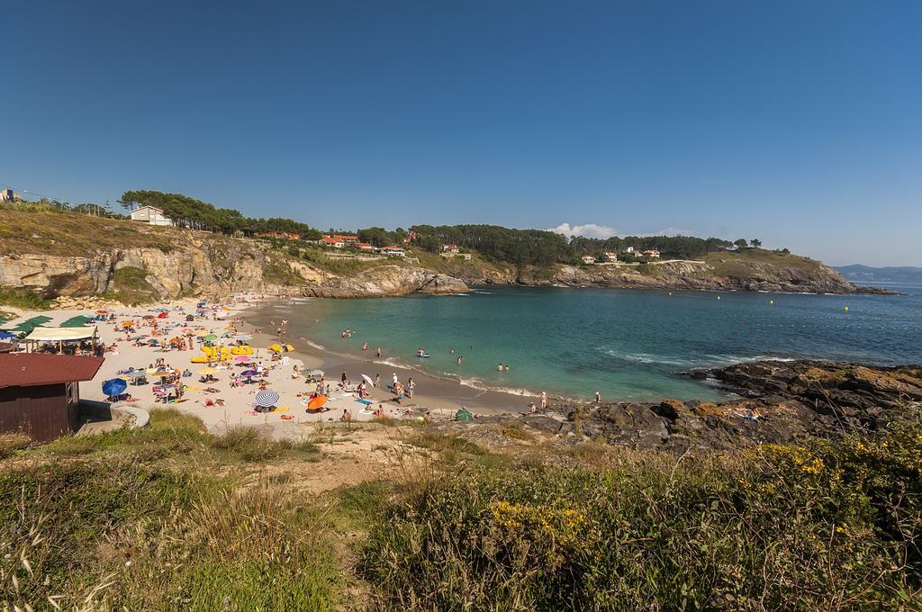 Hostal O Camouco Portonovo Bagian luar foto