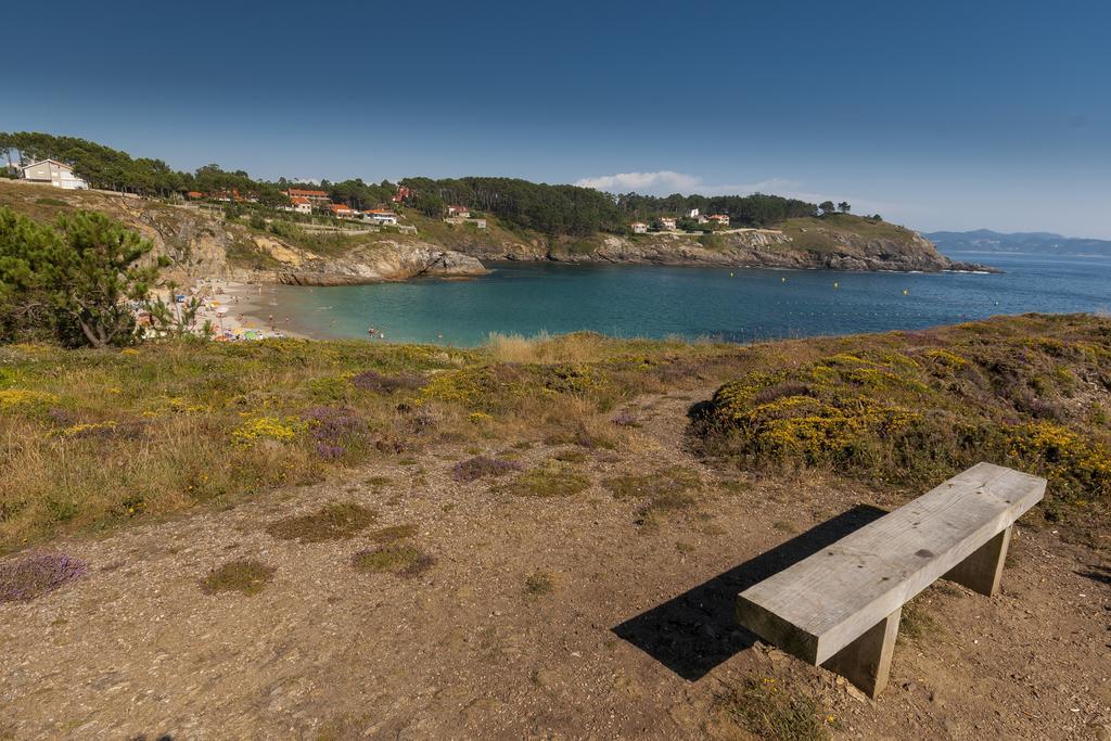 Hostal O Camouco Portonovo Bagian luar foto